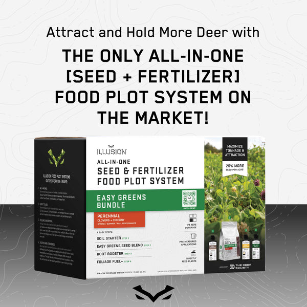 EASY GREENS BUNDLE - Perennial Food Plots for Deer