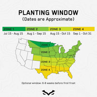 4 SEASONS - (Perennial + Annual) Food Plot System