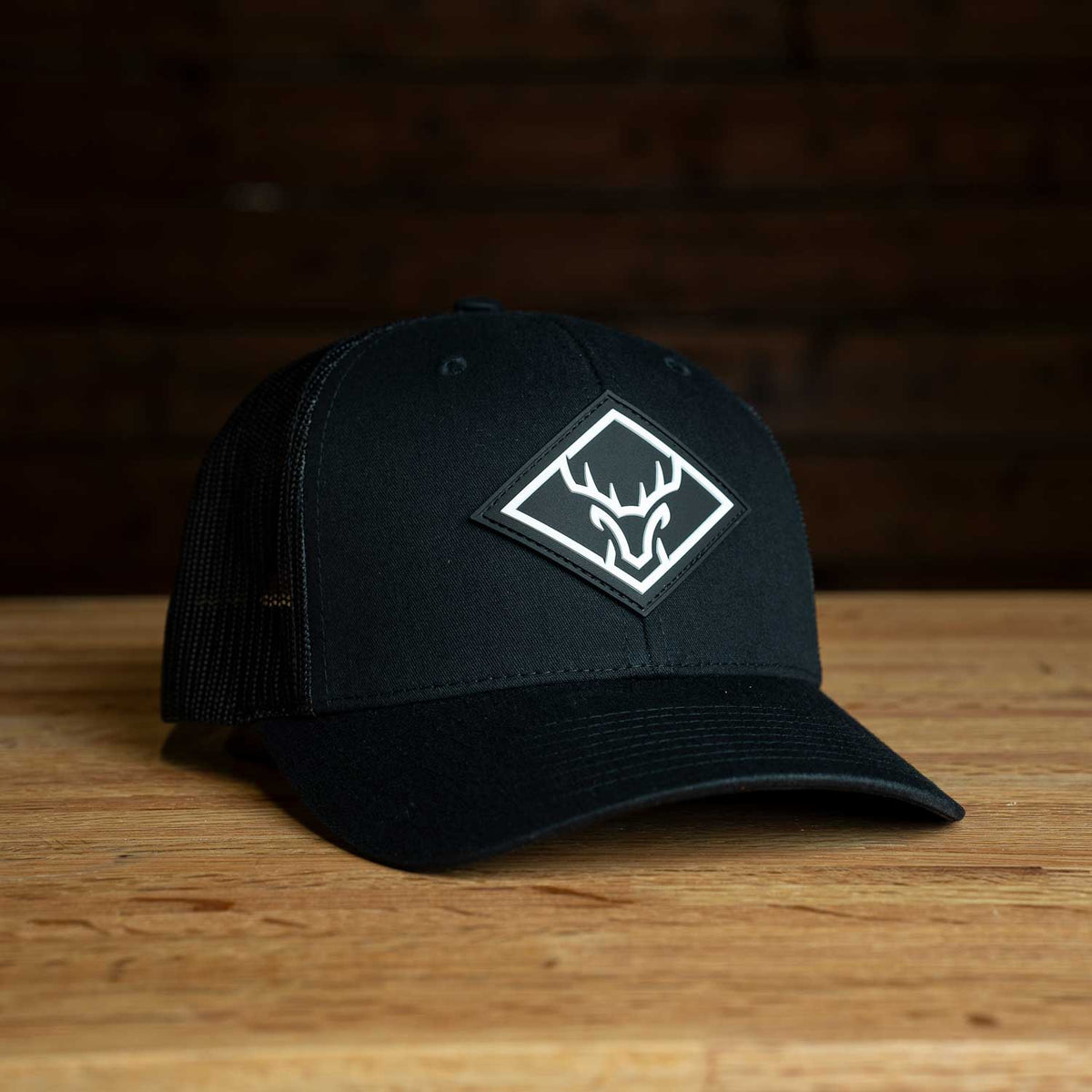 Deer Society Black Trucker