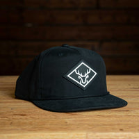 Deer Society Black Rope Hat