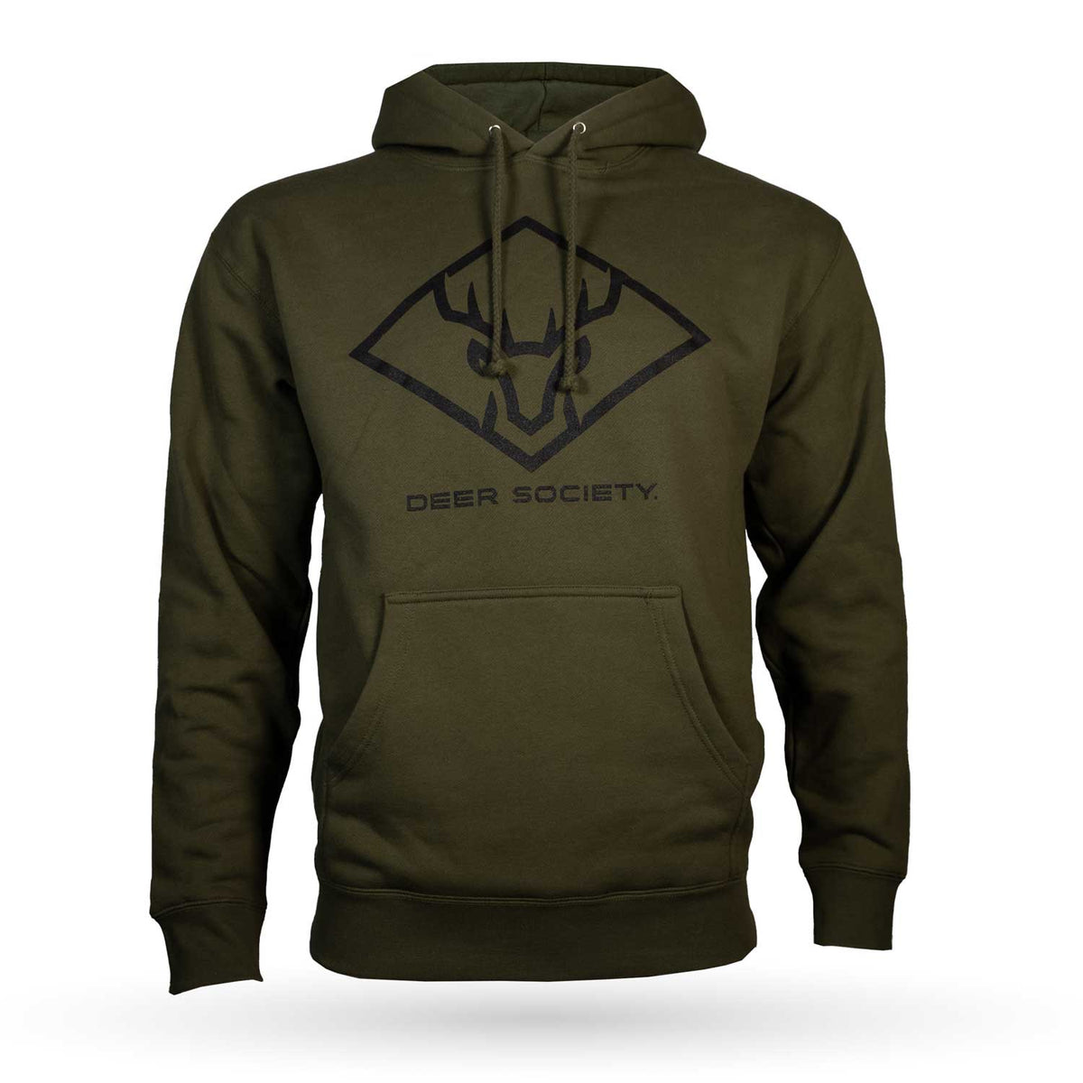 Deer Society Green Hoodie