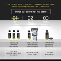 PhaZe 1: Scent Free Hunting Shampoo & Conditioner