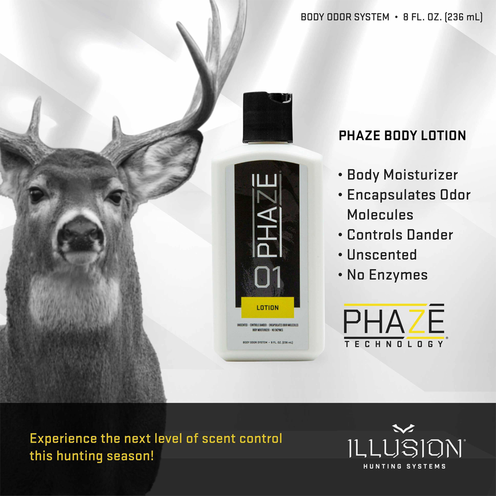 PhaZe 1: Scent Free Hunting Lotion