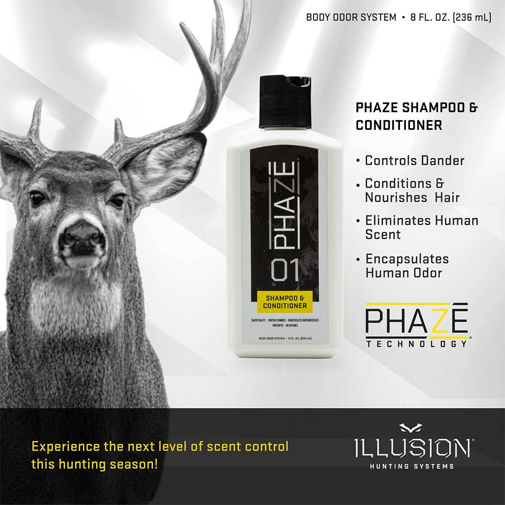 PhaZe 1: Scent Free Hunting Shampoo & Conditioner