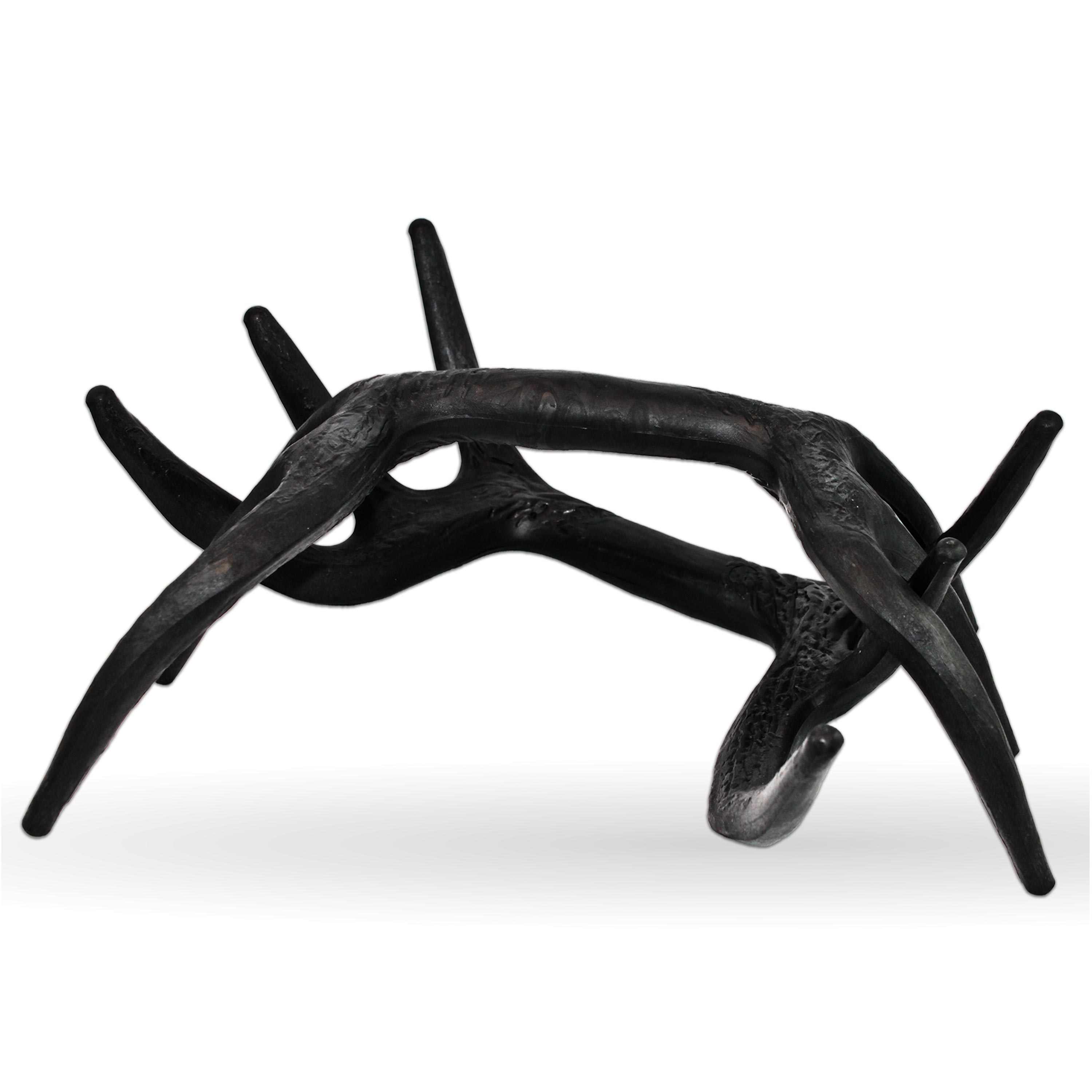 Black Rack Rattling System — Rattle Antlers for Deer Hunting