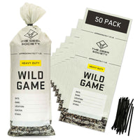 50PK Heavy Duty Wild Game Freezer Bag