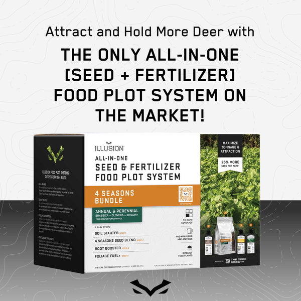 4 SEASONS - (Perennial + Annual) Food Plot System