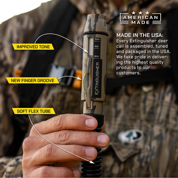 Extinguisher 2.0 Deer Call (Mossy Oak) — Multi-Tone Deer Grunt Call