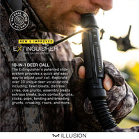 Extinguisher Deer Call (Black)