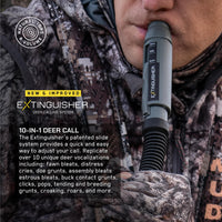 Extinguisher 2.0 Deer Call (Illusion Gray) — Multi-Tone Deer Grunt Call