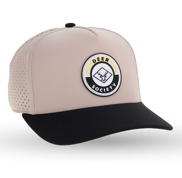 Deer Society Stone/Black Circle Patch