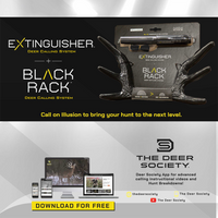 Black Rack & Extinguisher Combo (Black)