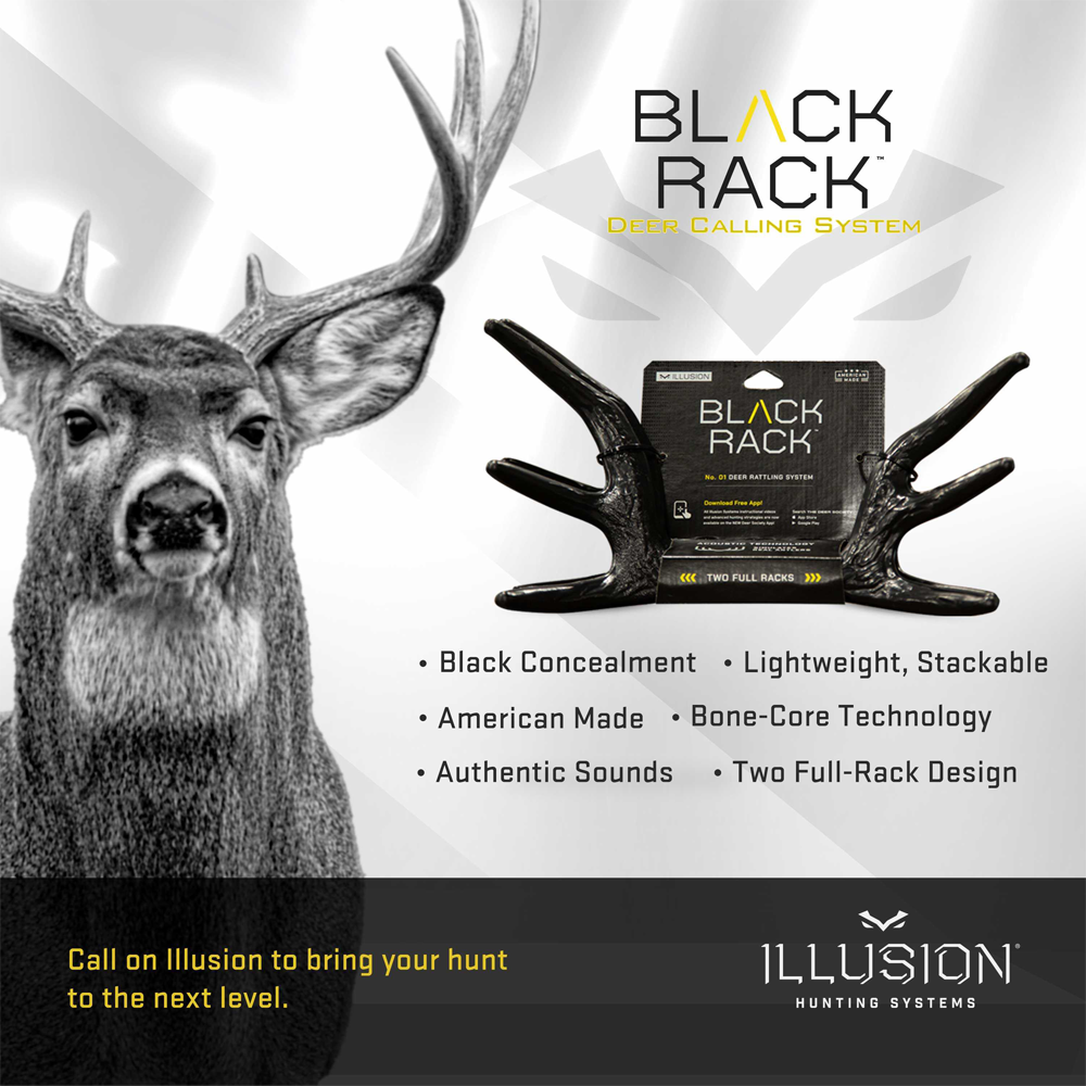 Black Rack Rattling System – Illusion Outdoor Systems
