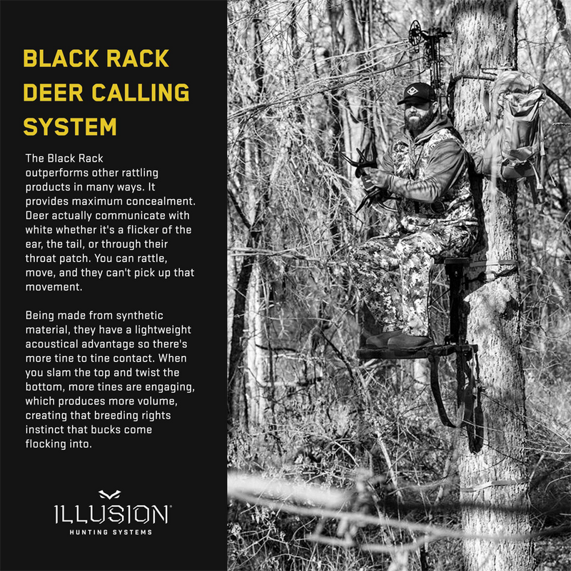 Buck Rattling Racks Black Rack Rattling System – Illusion Outdoor Systems